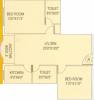 BCN Shyam Vihar Phase II (2BHK+2T (1,067 sq ft) 1067 sq ft)