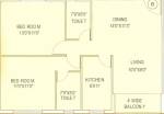 BCN Shyam Vihar Phase II (2BHK+2T (1,044 sq ft) 1044 sq ft)