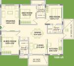 Alekhya Palm Woods (3BHK+3T (1,690 sq ft) 1690 sq ft) Alekhya Palm Woods (3BHK+3T (1,690 sq ft) 1690 sq ft)