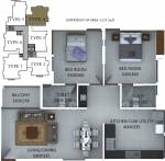 Oceanus Mythrika (2BHK+2T (1,111 sq ft) 1111 sq ft) Oceanus Mythrika (2BHK+2T (1,111 sq ft) 1111 sq ft)