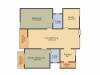 Vivansaa Blessings (2BHK+2T (1,326 sq ft) Study Room 1326 sq ft)