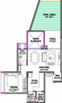 Goel Ganga Aria (1BHK+1T (783 sq ft) 783 sq ft)