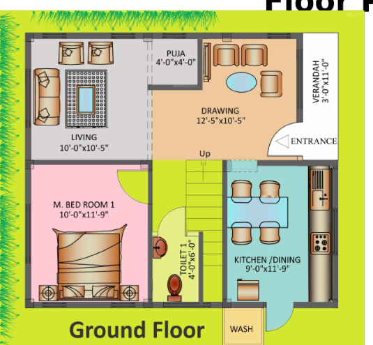  odyssey Floor Plan Ground Floor Plan