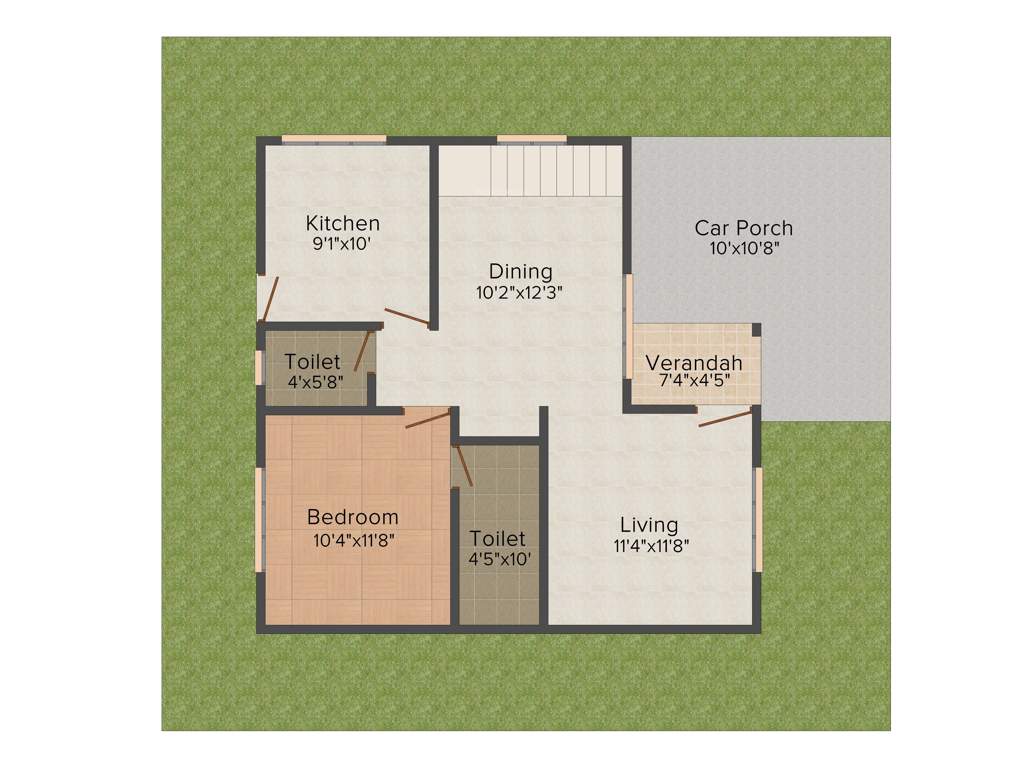 Shanoor Centre Point (3BHK+4T (1,425 sq ft) 1425 sq ft)