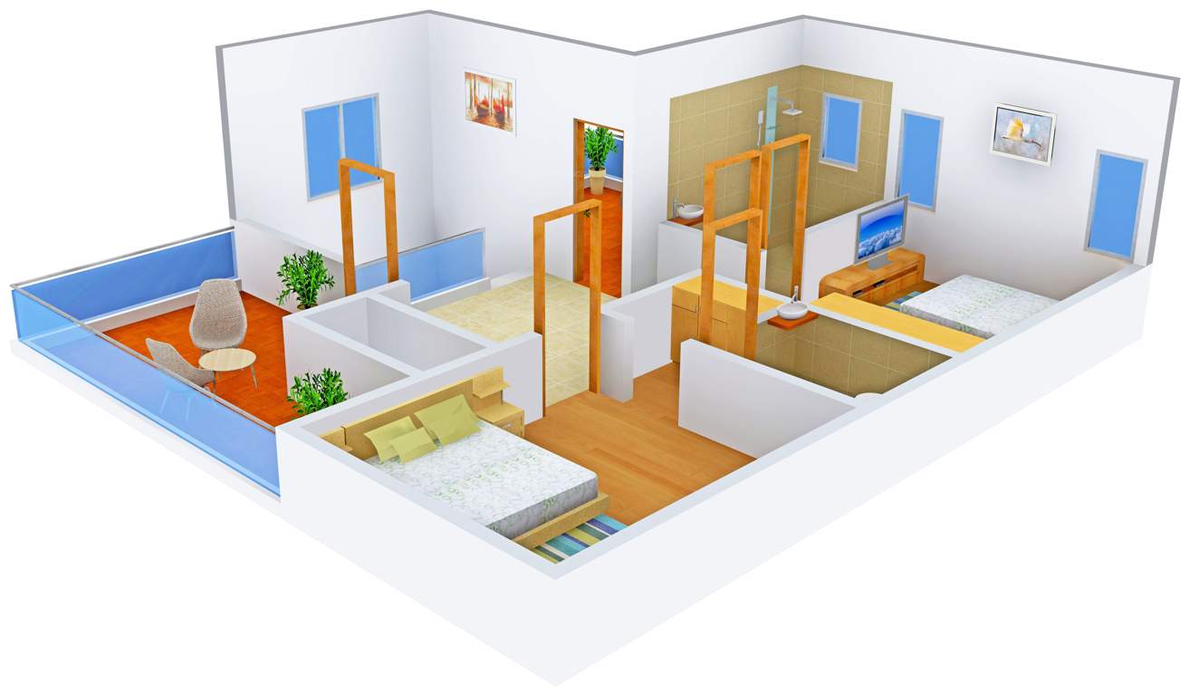 Shanoor Centre Point (3BHK+3T (1,697 sq ft) 1697 sq ft)