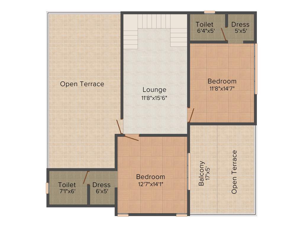 Shanoor Centre Point (4BHK+4T (2,475 sq ft) 2475 sq ft)