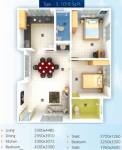 Mookambika Zion (2BHK+2T (1,018 sq ft) 1018 sq ft) Mookambika Zion (2BHK+2T (1,018 sq ft) 1018 sq ft)