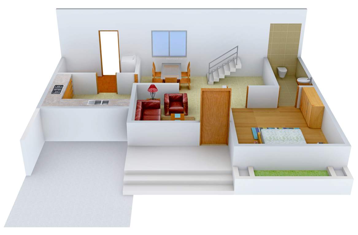 Indra Vantage (3BHK+3T (1,563 sq ft) 1563 sq ft)