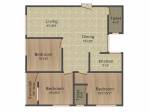 Intent Pushpochoini (3BHK+2T (1,174 sq ft) 1174 sq ft) Intent Pushpochoini (3BHK+2T (1,174 sq ft) 1174 sq ft)