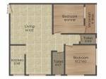 Intent Pushpochoini (2BHK+2T (1,073 sq ft) 1073 sq ft) Intent Pushpochoini (2BHK+2T (1,073 sq ft) 1073 sq ft)