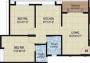 Jay Vijay Galaxy (2BHK+2T (790.17 sq ft) 790.17 sq ft)