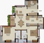Good Walk On The Clouds (2BHK+2T (1,540 sq ft) + Study Room 1540 sq ft)