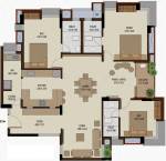 Good Walk On The Clouds (3BHK+3T (1,971 sq ft) 1971 sq ft)