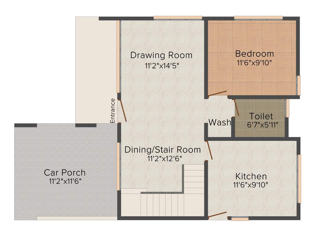 Anzera Retreat Villas (3BHK+3T (1,500 sq ft) 1500 sq ft)