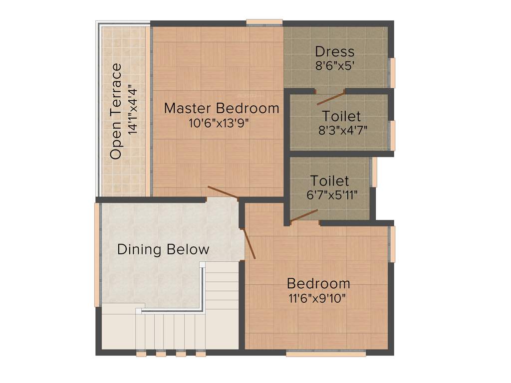 Anzera Retreat Villas (3BHK+3T (1,500 sq ft) 1500 sq ft)