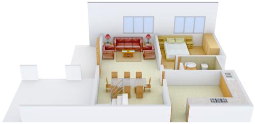 Anzera Retreat Villas (3BHK+3T (1,500 sq ft) 1500 sq ft) Anzera Retreat Villas (3BHK+3T (1,500 sq ft) 1500 sq ft)