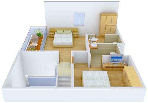 Anzera Retreat Villas (3BHK+3T (1,500 sq ft) 1500 sq ft) Anzera Retreat Villas (3BHK+3T (1,500 sq ft) 1500 sq ft)