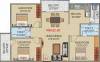 SLV Nakshatra (3BHK+2T (1,404 sq ft) 1404 sq ft)