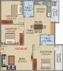SLV Nakshatra (3BHK+2T (1,423 sq ft) 1423 sq ft)