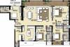 Raheja Reflections Odyssey (4BHK+4T (3,592 sq ft)   Servant Room 3592 sq ft)