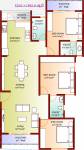 DNA Iris (3BHK+3T (1,592 sq ft) 1592 sq ft)