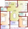 DNA Iris (2BHK+2T (1,224 sq ft) 1224 sq ft)