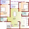 DNA Iris (2BHK+2T (1,130 sq ft) 1130 sq ft)