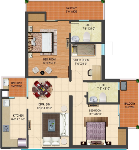 Floor Plan amaantra crystal Floor Plan Floor Plan