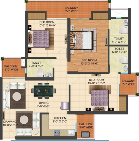 Floor Plan amaantra crystal Floor Plan Floor Plan