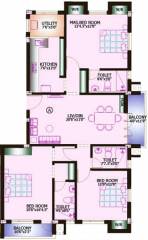 Sundaravedam (3BHK+3T (1,500 sq ft) 1500 sq ft)  Sundaravedam (3BHK+3T (1,500 sq ft) 1500 sq ft)