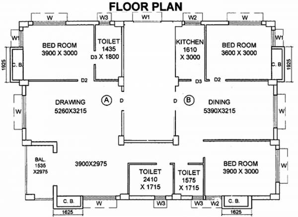Roytech 1266 Kalikapur (3BHK+3T (1,050 sq ft) 1050 sq ft)