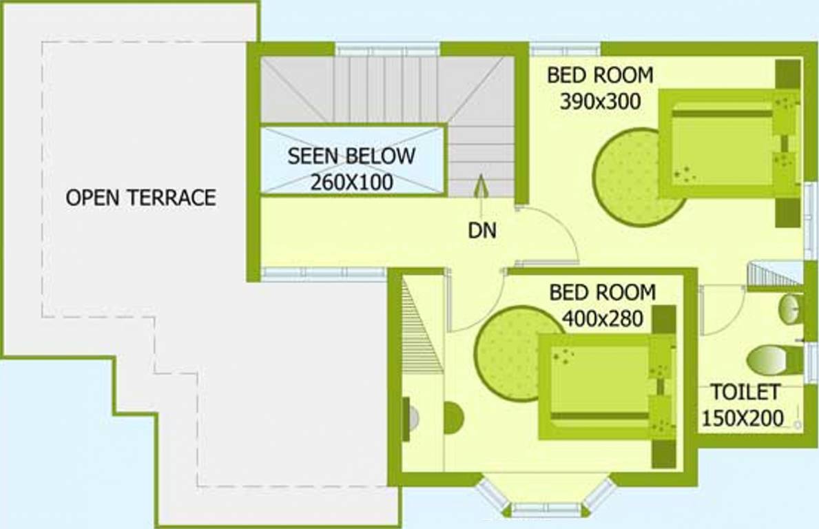 Vrindhavan Majestic Gardens (3BHK+2T (1,175 sq ft) 1175 sq ft)
