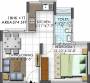 Shriram Land Shriline Primrose (1BHK+1T (574 sq ft) 574 sq ft) Shriram Land Shriline Primrose (1BHK+1T (574 sq ft) 574 sq ft)