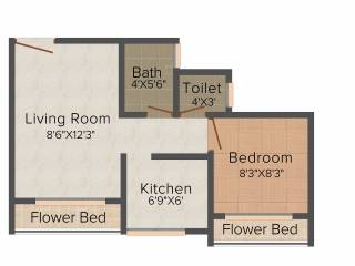 Shree Om Om Nagari (1BHK+1T (490 sq ft) 490 sq ft) Shree Om Om Nagari (1BHK+1T (490 sq ft) 490 sq ft)