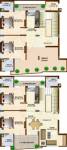 Penthouse Floor Plan (4BHK+4T) Swastik Dream Developers Square Penthouse Floor Plan (4BHK+4T)