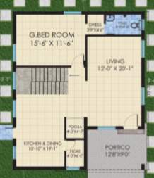 villa viviana Floor Plan Ground Floor Plan