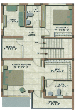 villa viviana Floor Plan First Floor Plan