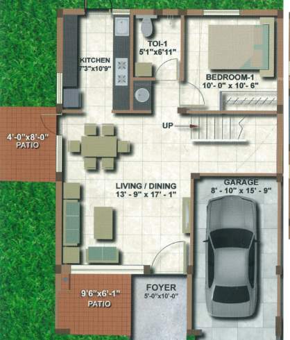 villa viviana Floor Plan Ground Floor Plan