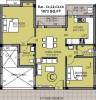Hallmark Sapphire (2BHK+2T (1,073 sq ft) 1073 sq ft)