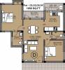 Hallmark Sapphire (2BHK+2T (1,058 sq ft) 1058 sq ft)