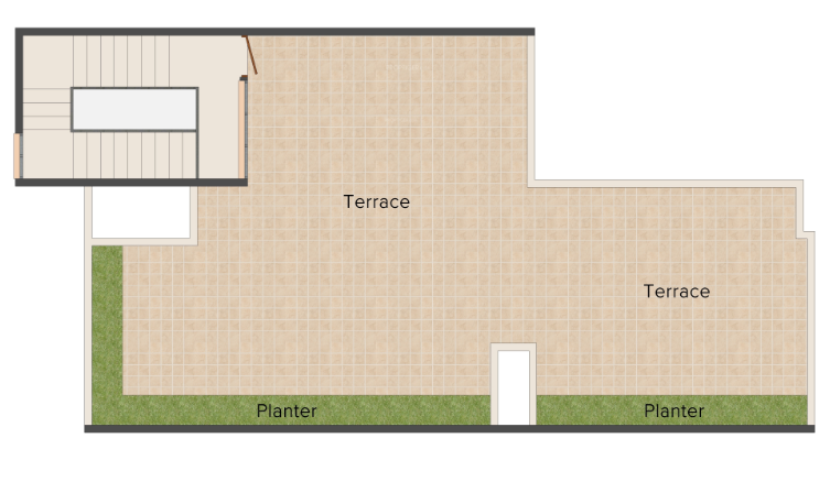 Terrace Floor Plan courtyard Floor Plan Terrace Floor Plan