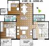 Unishire Atrium (2BHK+2T (1,096 sq ft) 1096 sq ft)
