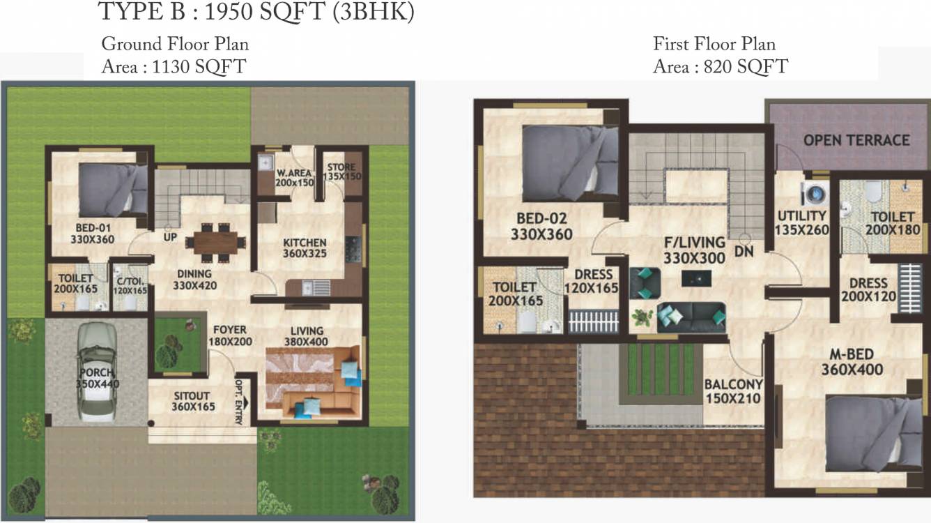 Favourite The Petals Villas (3BHK+4T (1,950 sq ft) 1950 sq ft) Favourite The Petals Villas (3BHK+4T (1,950 sq ft) 1950 sq ft)