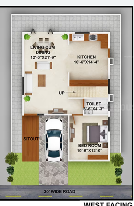  green valley Floor Plan Ground Floor Plan