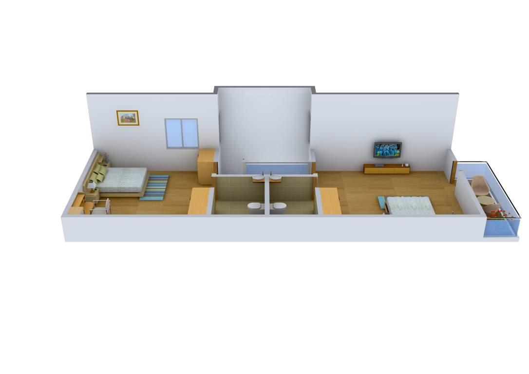 Baashyaam Le Chalet Villa (3BHK+3T (1,341 sq ft) 1341 sq ft)