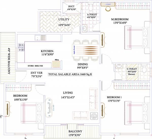  lotus-residency Floor Plan Floor Plan