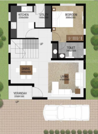  heyday Floor Plan Ground Floor Plan