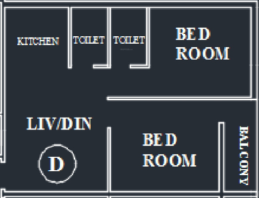 I Land Budding Buds (2BHK+2T (759 sq ft) 759 sq ft)