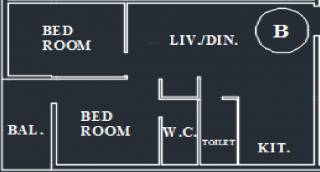 I Land Budding Buds (2BHK+2T (948 sq ft) 948 sq ft)