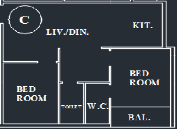 I Land Budding Buds (2BHK+2T (1,002 sq ft) 1002 sq ft)